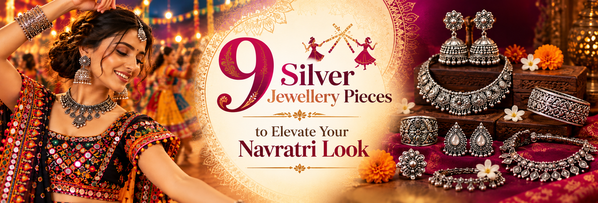 9 Silver Jewellery Pieces to Elevate Your Navratri Look
