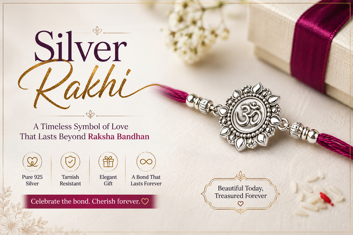 Silver Rakhi: A Timeless Symbol of Love That Lasts Beyond Raksha Bandhan