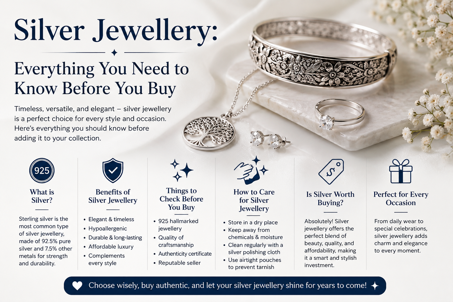 Silver Jewellery: Everything You Need to Know Before You Buy