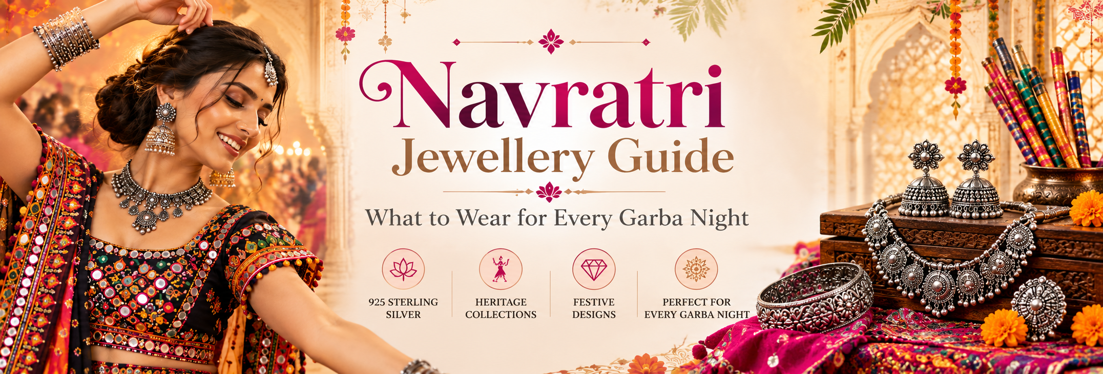 Navratri Jewellery Guide: What to Wear for Every Garba Night