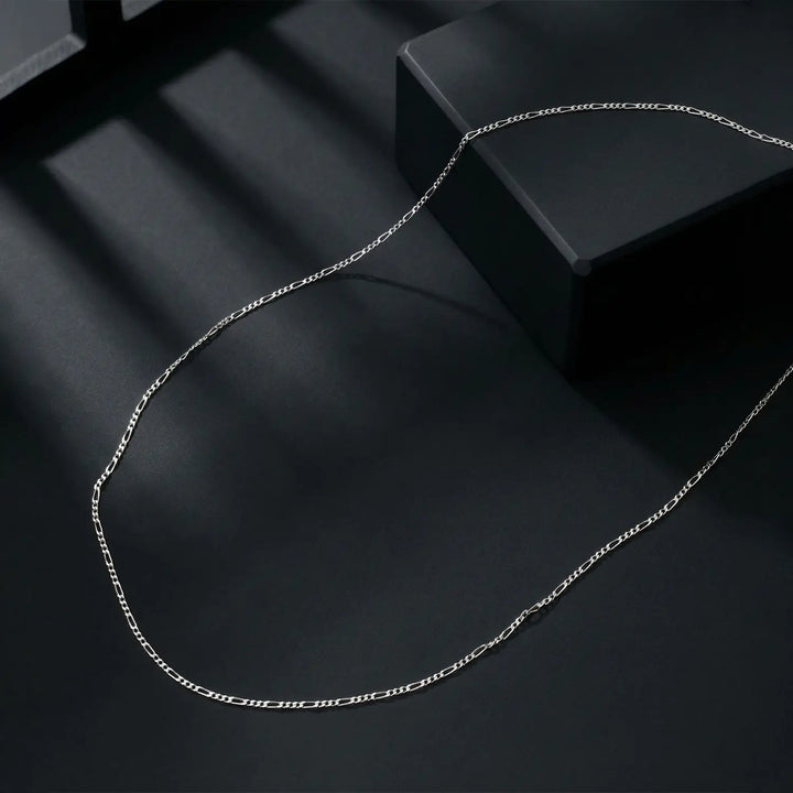 Ultra Fine Cable Link Pure Silver Chain- Made With Pure 925 Silver