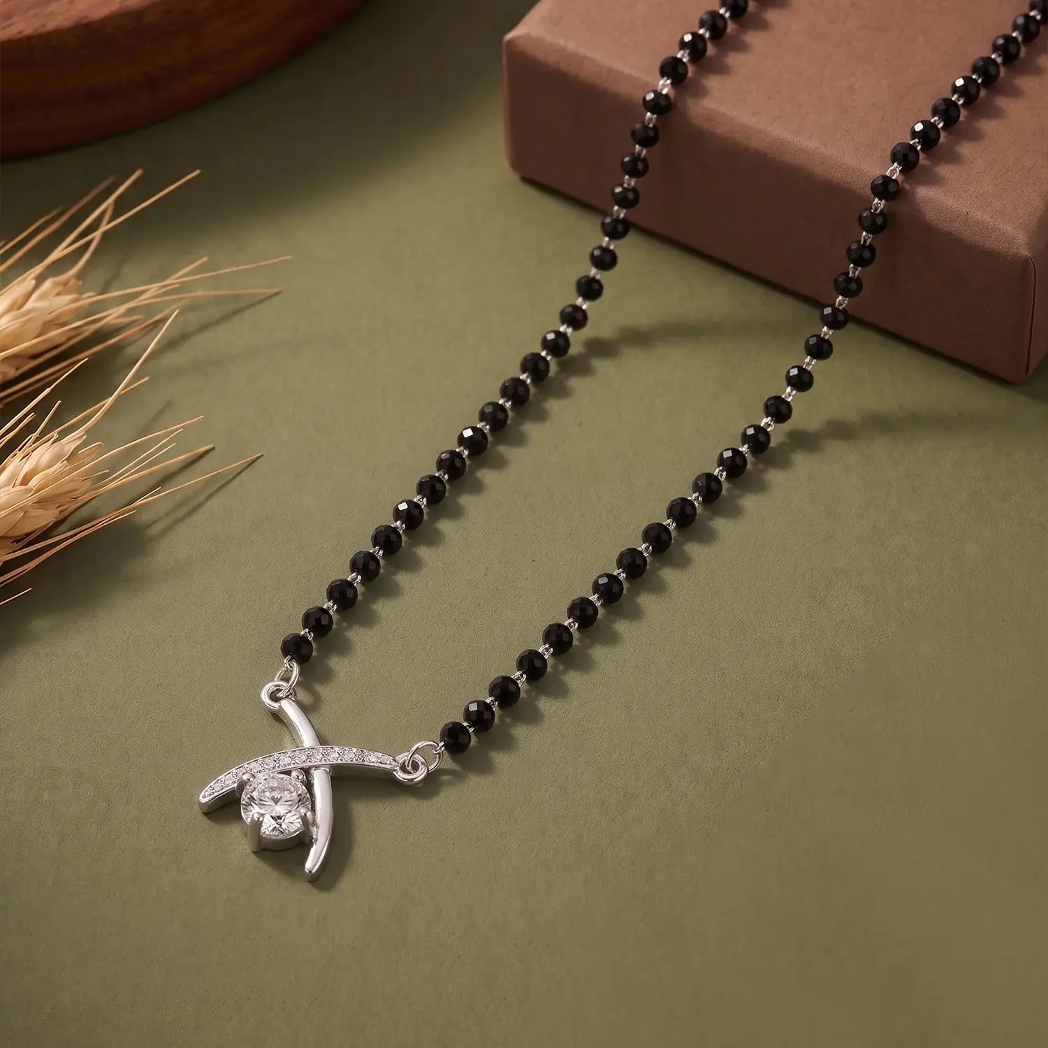 Aarohi Grace Mangalsutra - Made With Pure 925 Silver