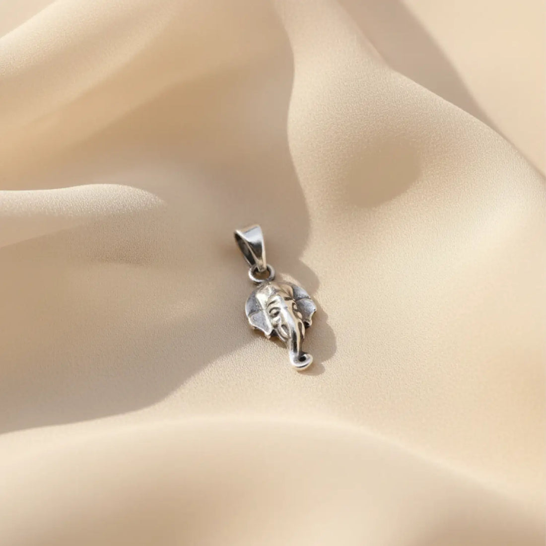 Divine Pure Silver Lord Ganesha Pendant - Made With 925 Pure Silver