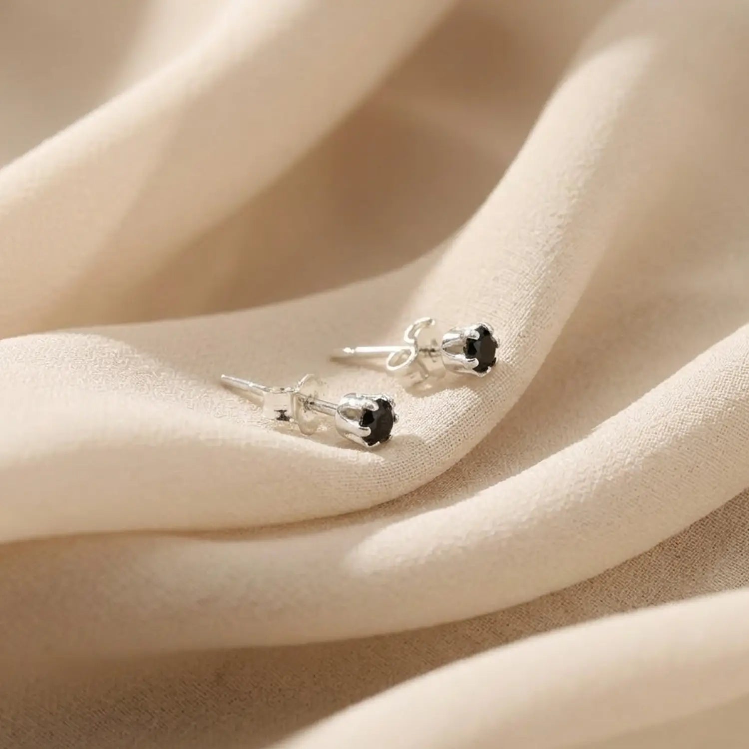 Radiant Yellow Gemstone Sterling Silver Stud Earrings- Made With Pure 925 Silver