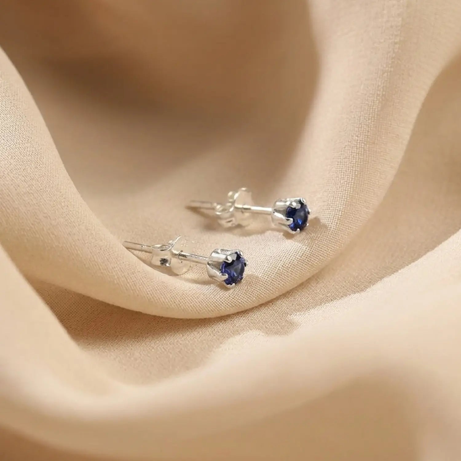 Radiant Yellow Gemstone Sterling Silver Stud Earrings- Made With Pure 925 Silver