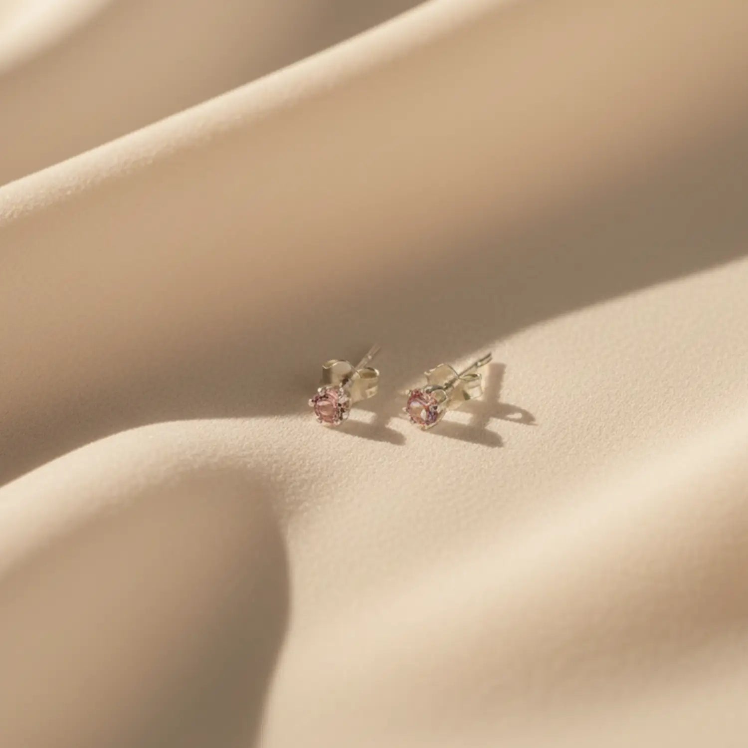 Radiant Yellow Gemstone Sterling Silver Stud Earrings- Made With Pure 925 Silver