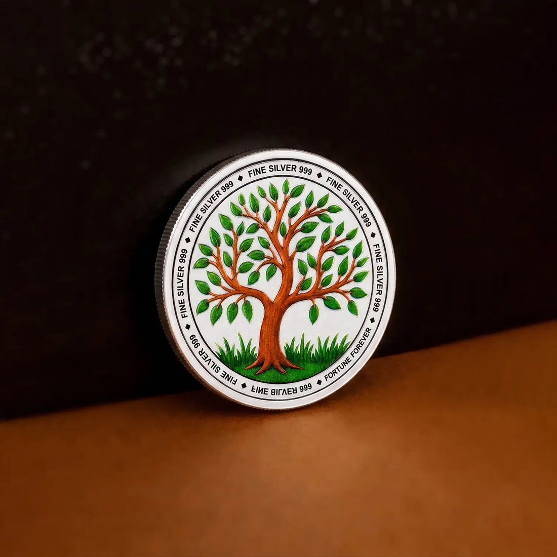 Tree of Life Fine Silver Coin  - Made With Pure 925 Silver