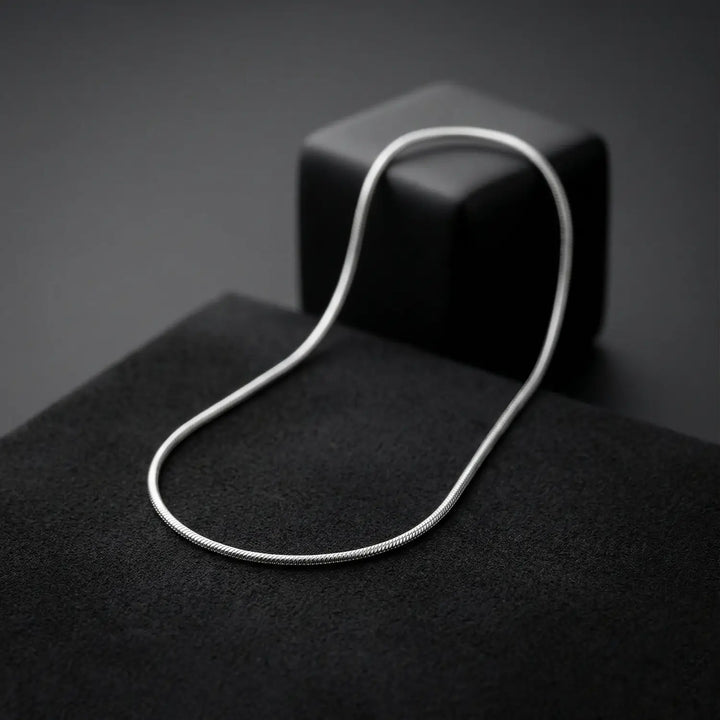 Silken Snake Silver Chain - Made With Pure 925 Silver