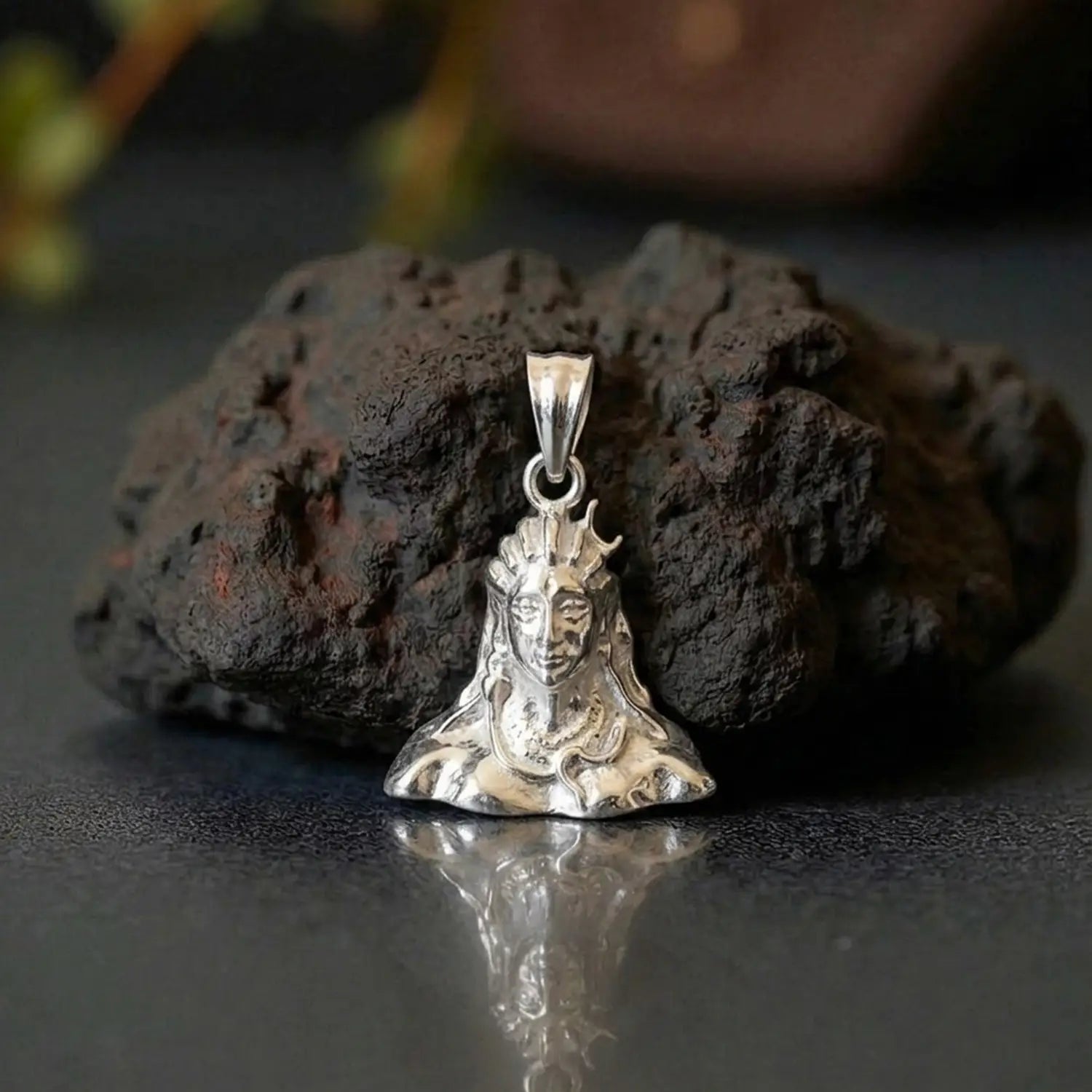 Divine Shiv Ji Silver Pendant- Made With Pure 925 Silver