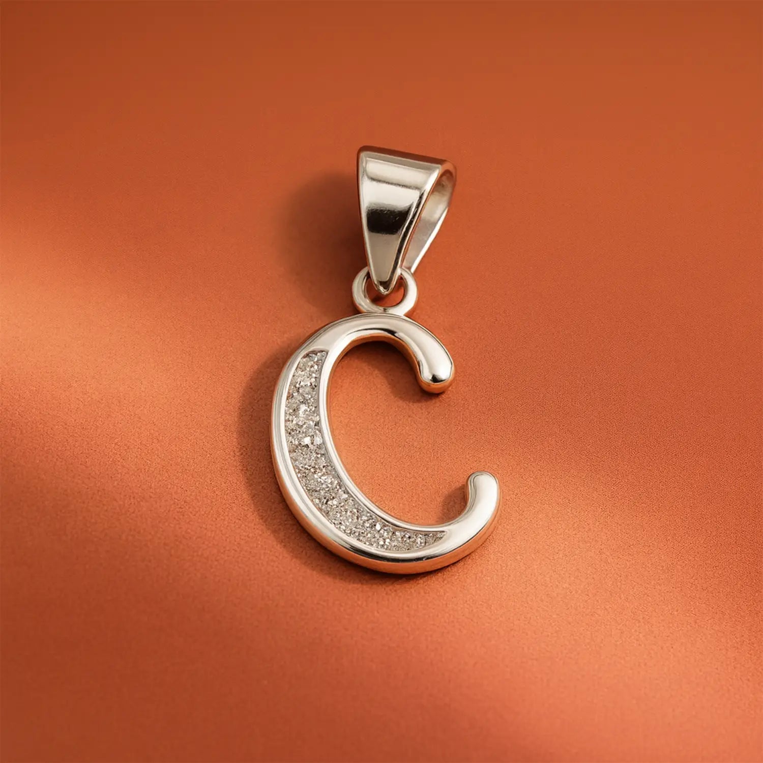 Silver Initial “C” Pendant - Made With Pure 925 Silver