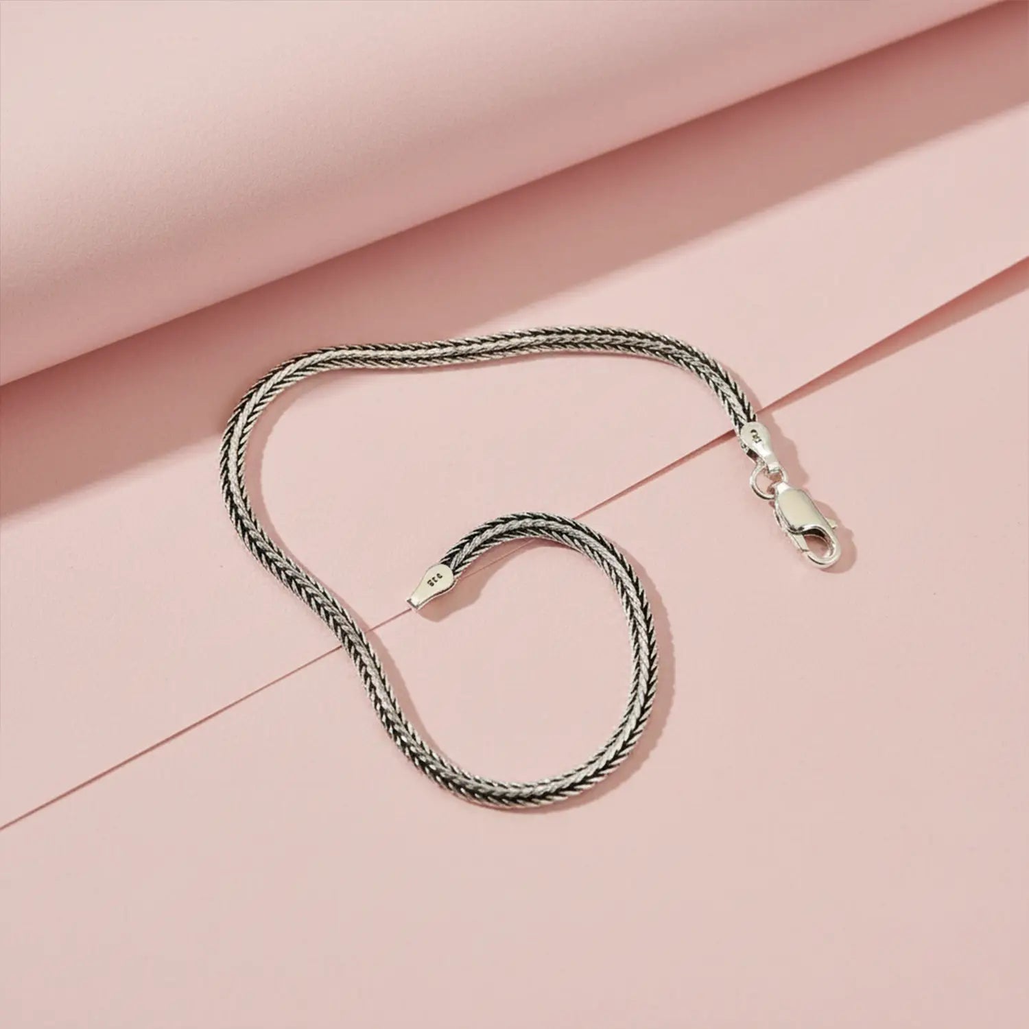 Pure Silver Bali Chain Bracelet - Made With Pure 925 Silver