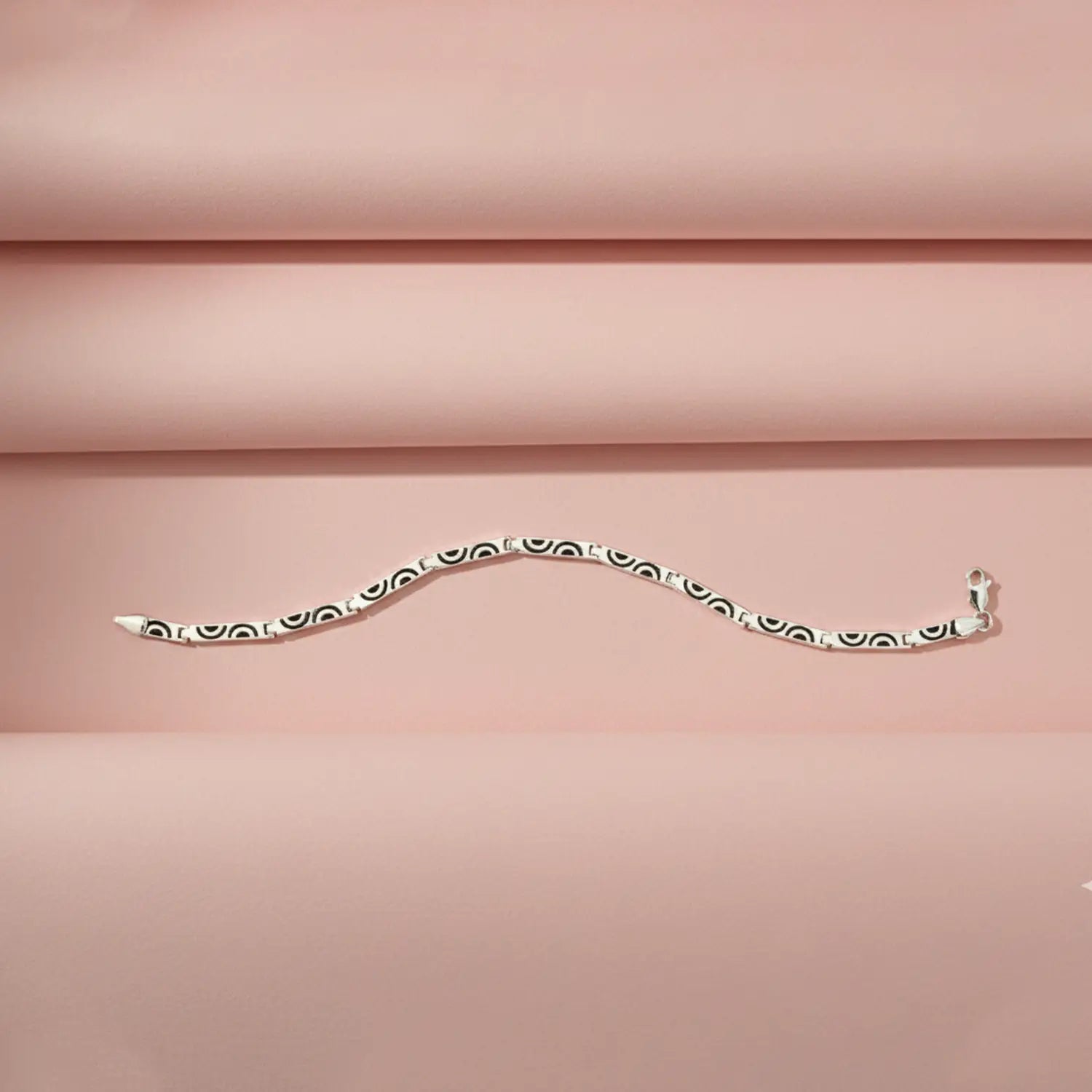 Pure Silver Designer Bracelet - Made With Pure 925 Silver