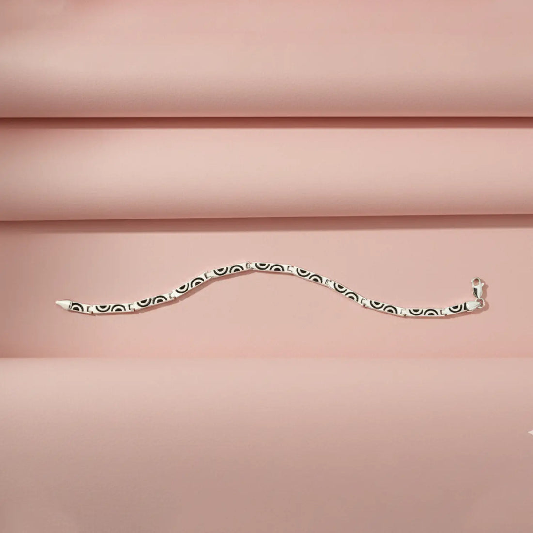 Pure Silver Designer Bracelet - Made With Pure 925 Silver