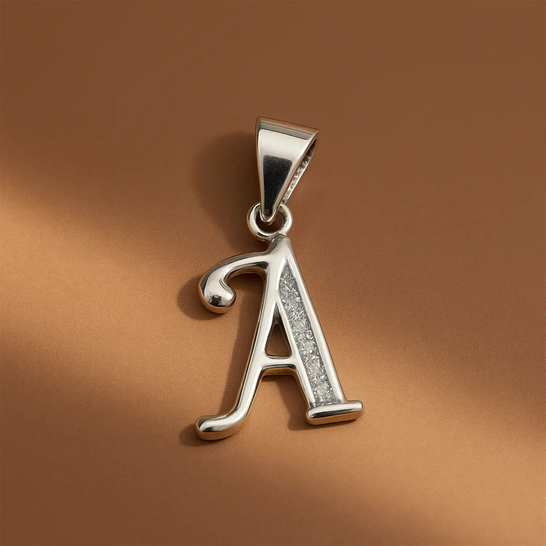 Silver Initial “A” Pendant - Made With Pure 925 Silver