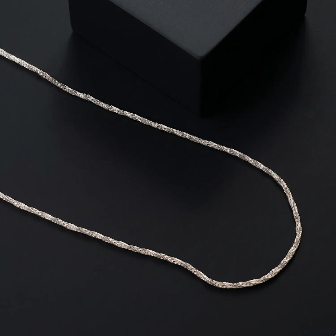 Royal Twist Silver Chain - Made With Pure 925 Silver