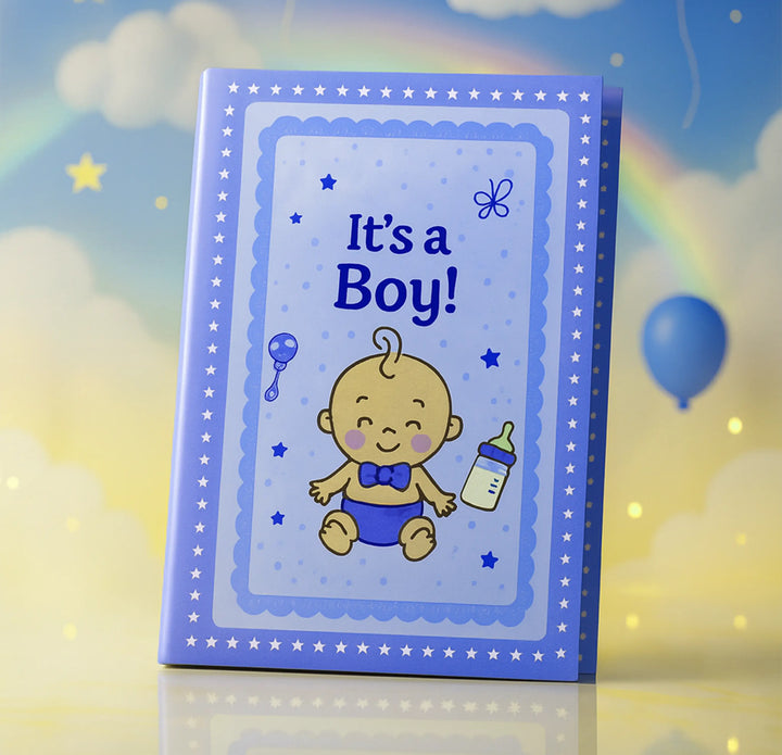 Baby Joy Silver Coin Gift Set – Blue Edition - Made With Pure 999 Silver