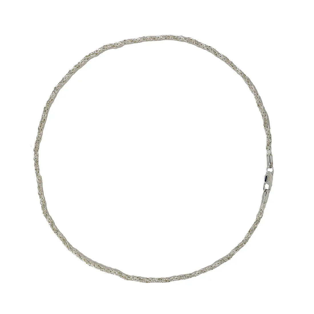 Sterling Silver Rope Chain for Men- Made With Pure 925 Silver