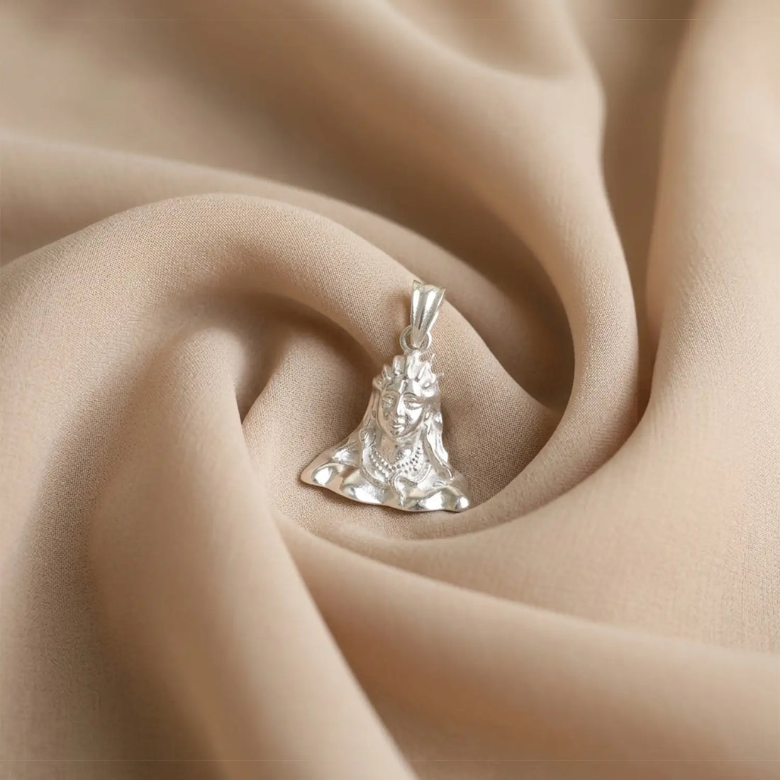 Divine Shiv Ji Silver Pendant- Made With Pure 925 Silver