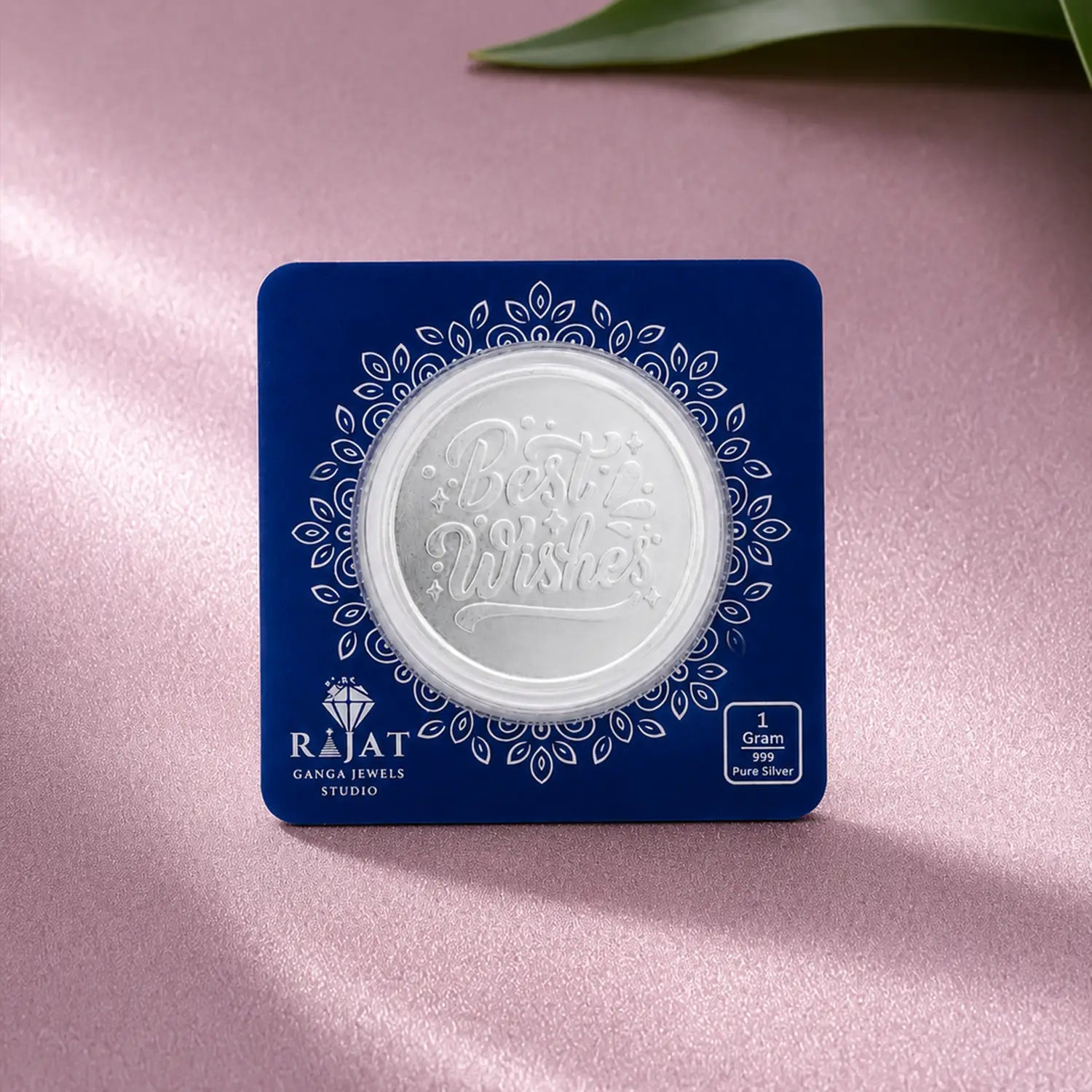 Best Wishes Pure 999 Silver Coin – 1 Gram