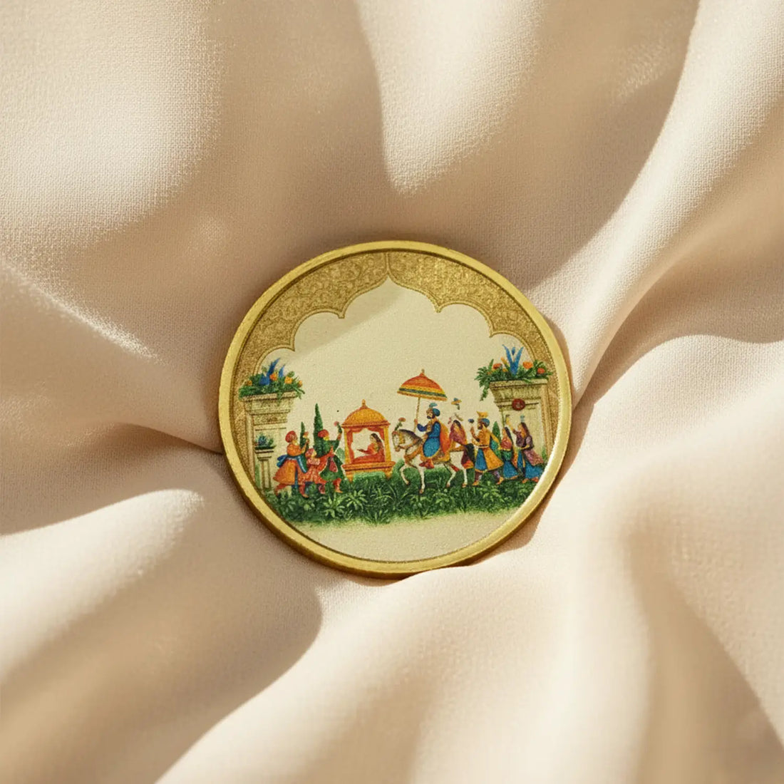 Royal Procession Fine Silver Coin  - Made With Pure 925 Silver