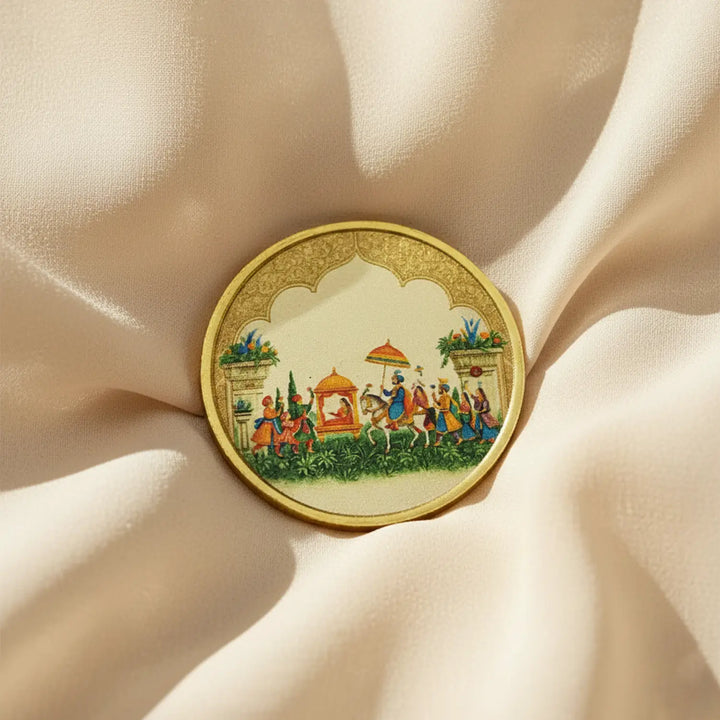 Royal Procession Fine Silver Coin  - Made With Pure 925 Silver