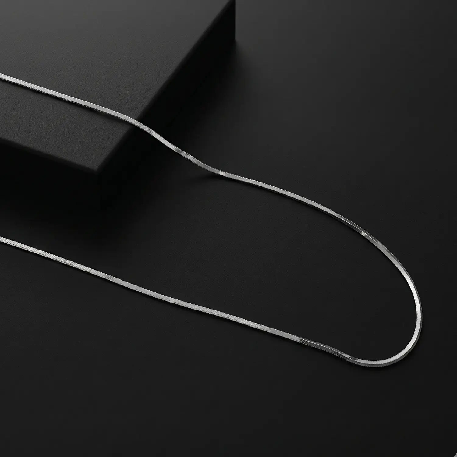 Sleek Snake Silver Chain - Made With Pure 925 Silver