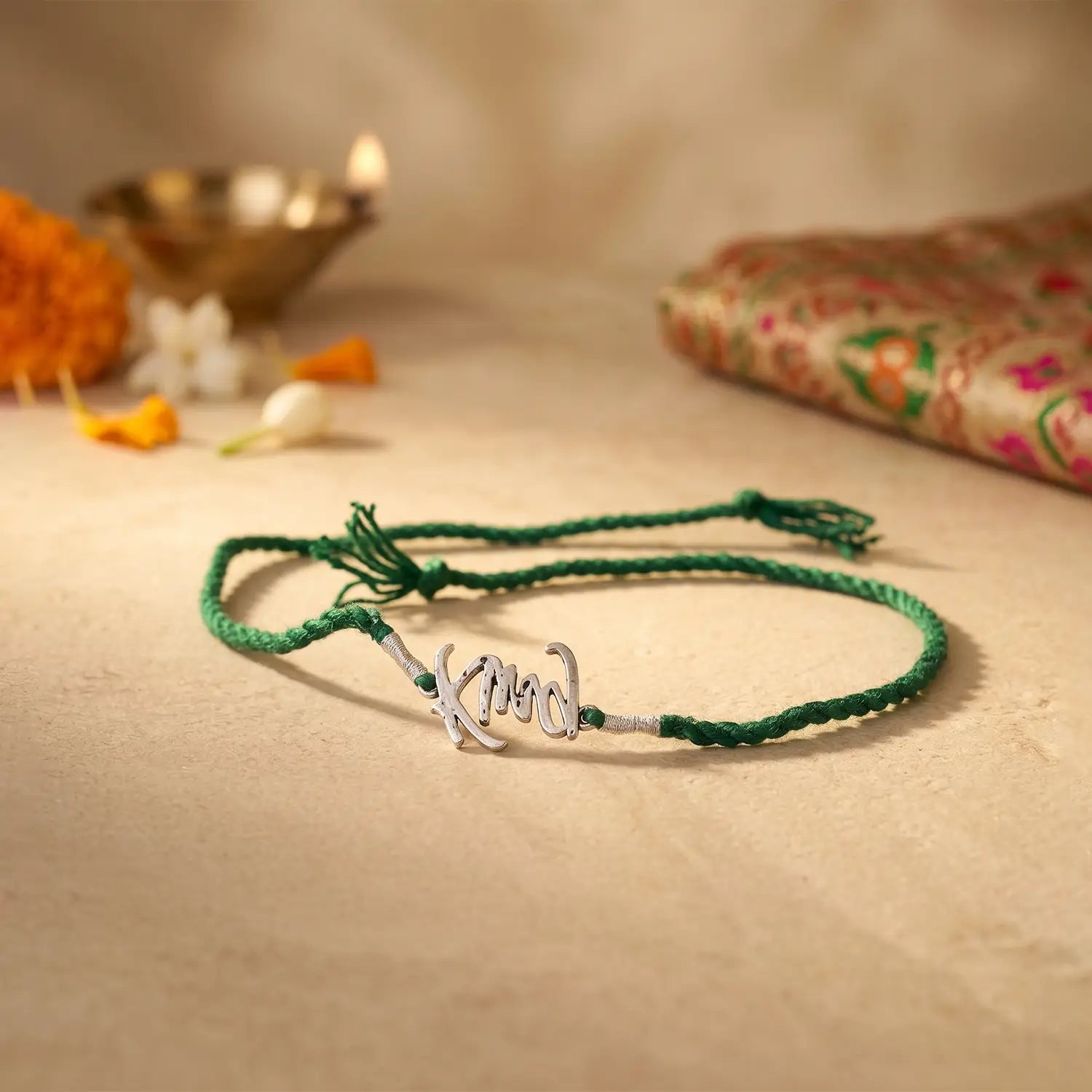 King Silver Rakhi - Made With Pure 925 Silver
