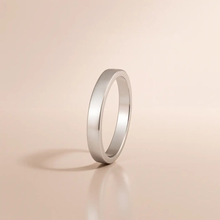 Classic Plain Pure Silver Round Challa Ring - Made With Pure 925 Silver