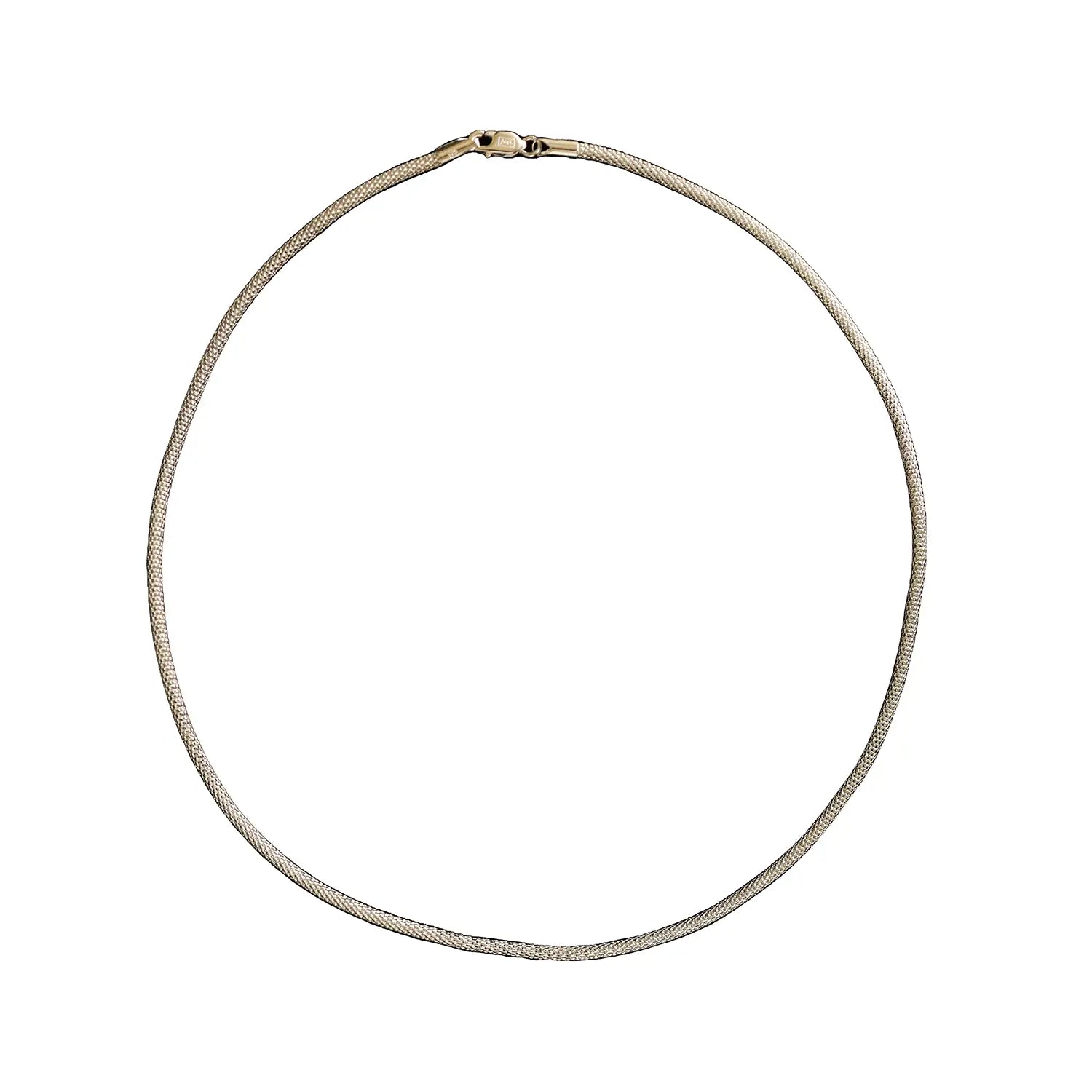 Sterling Silver Sleek Snake Chain for Men- Made With Pure 925 Silver