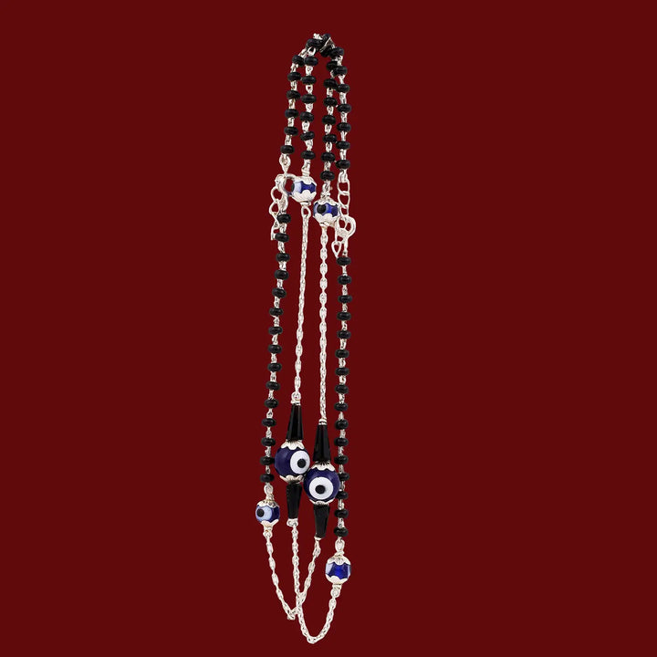Evil Eye Charm Pure Silver Anklet- Made With Pure 925 Silver