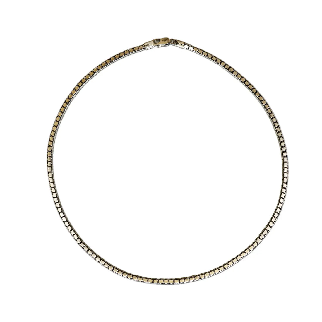 Pure Silver Box Chain for Men- Made With Pure 925 Silver