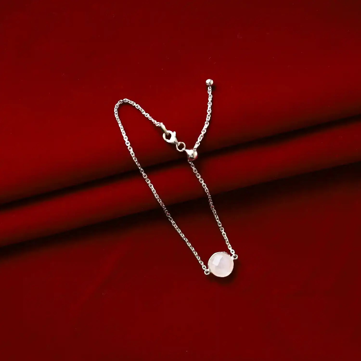 Mother of Pearl Pure Silver Bracelet- Made With Pure 925 Silver