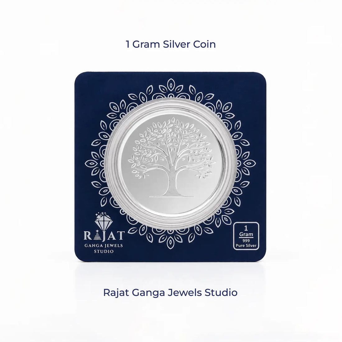 Tree of Life Pure 999 Silver Coin – 1 Gram