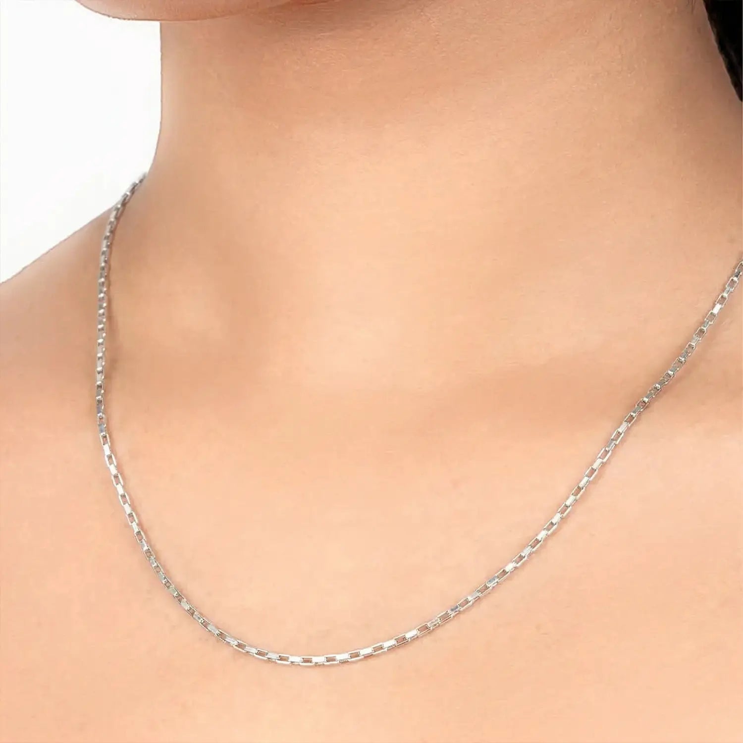 Classic Box Link Chain- Made With Pure 925 Silver