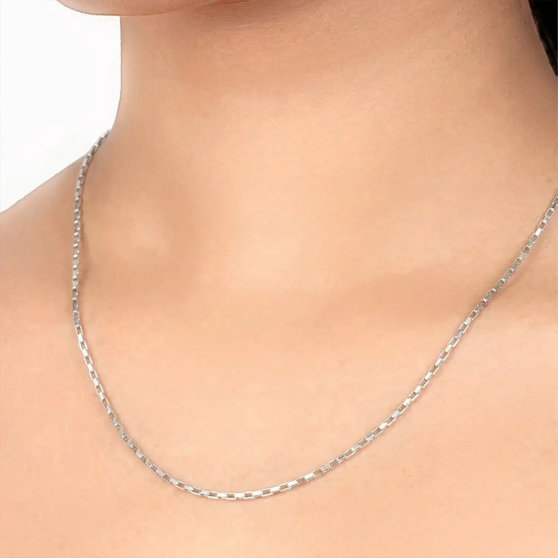 Classic Box Link Chain- Made With Pure 925 Silver