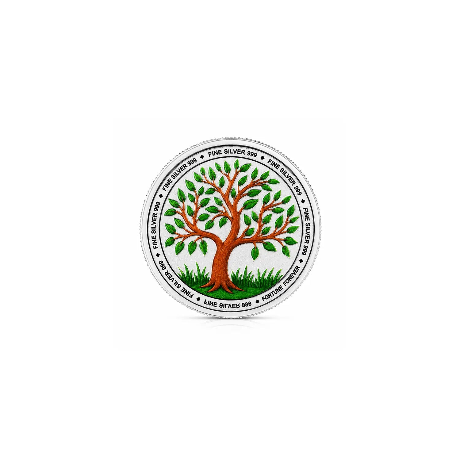 Tree of Life Fine Silver Coin  - Made With Pure 925 Silver