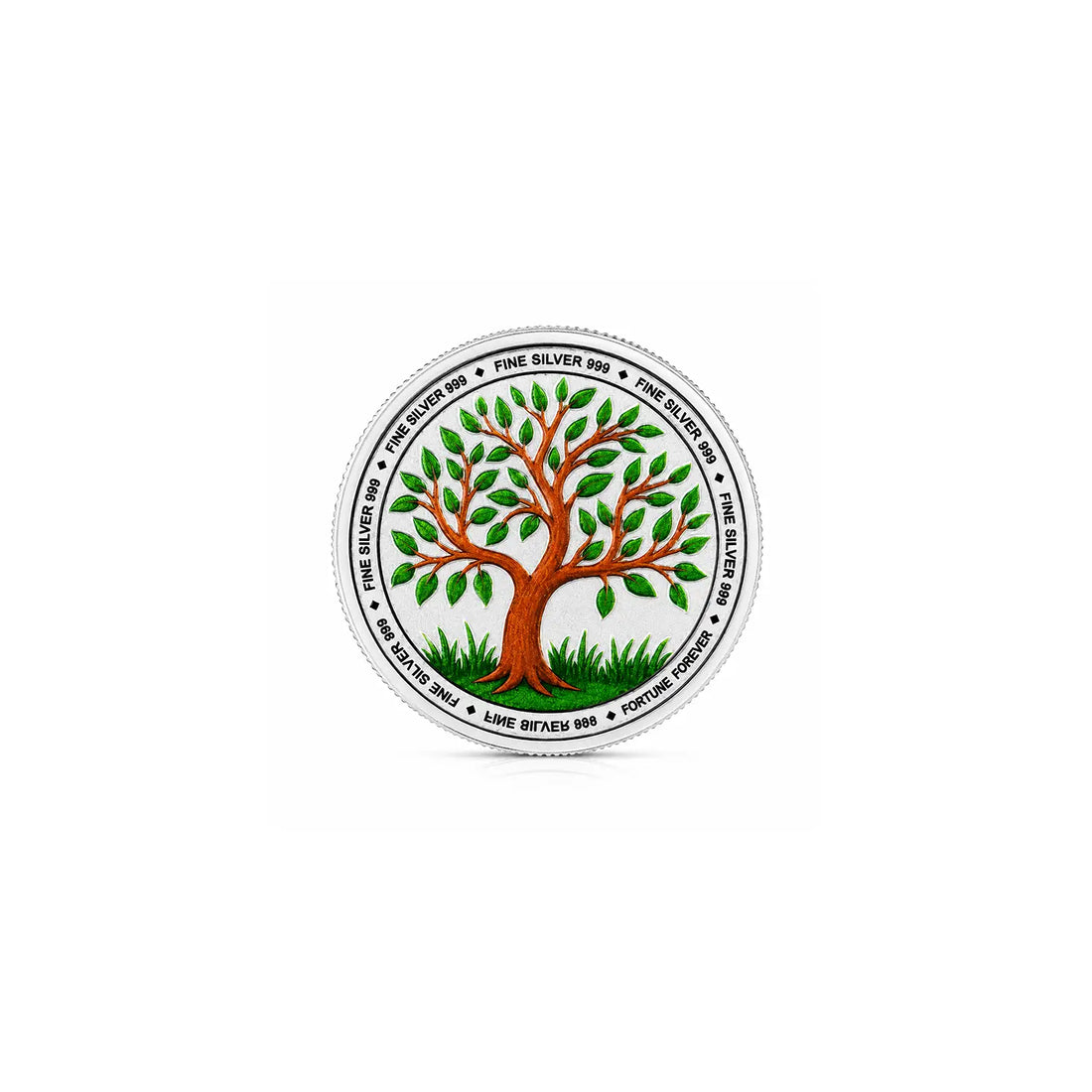 Tree of Life Fine Silver Coin  - Made With Pure 925 Silver