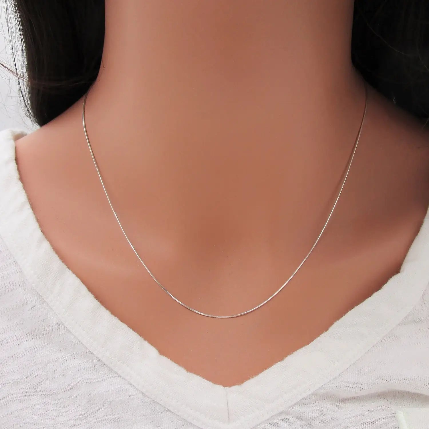 Silken Snake Silver Chain - Made With Pure 925 Silver
