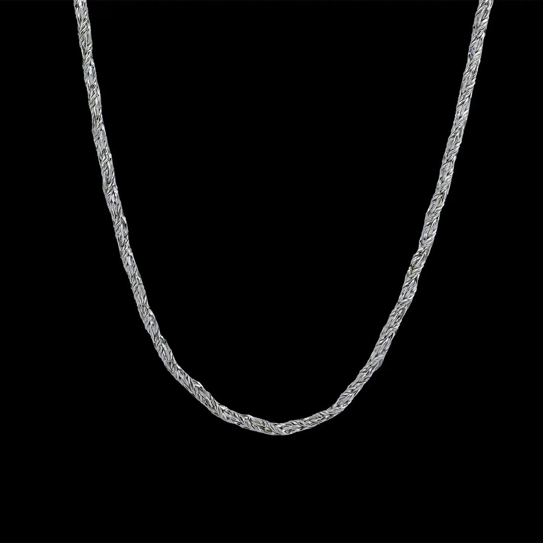 Sterling Silver Rope Chain for Men- Made With Pure 925 Silver