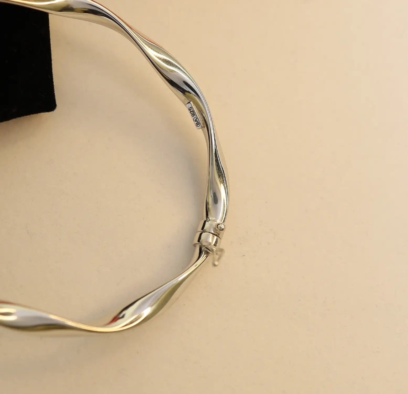 Twisted Elegance Pure Silver Bracelet - Made With Pure 925 Silver