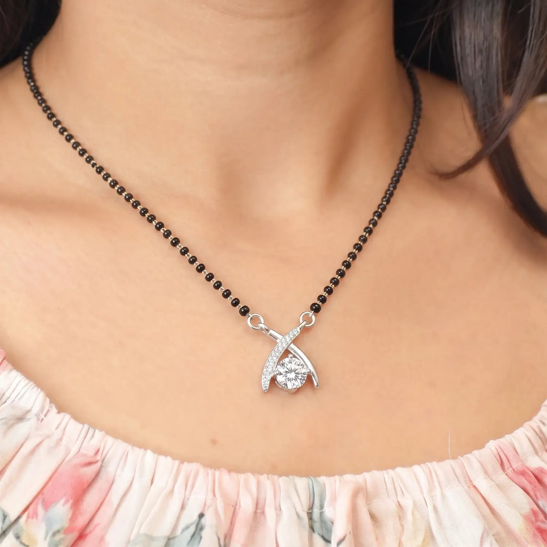 Aarohi Grace Mangalsutra - Made With Pure 925 Silver