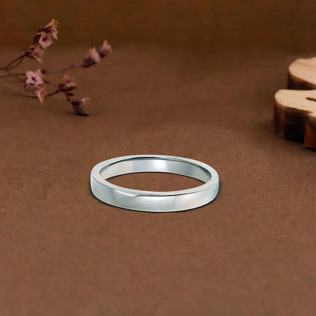 Classic Plain Pure Silver Round Challa Ring - Made With Pure 925 Silver