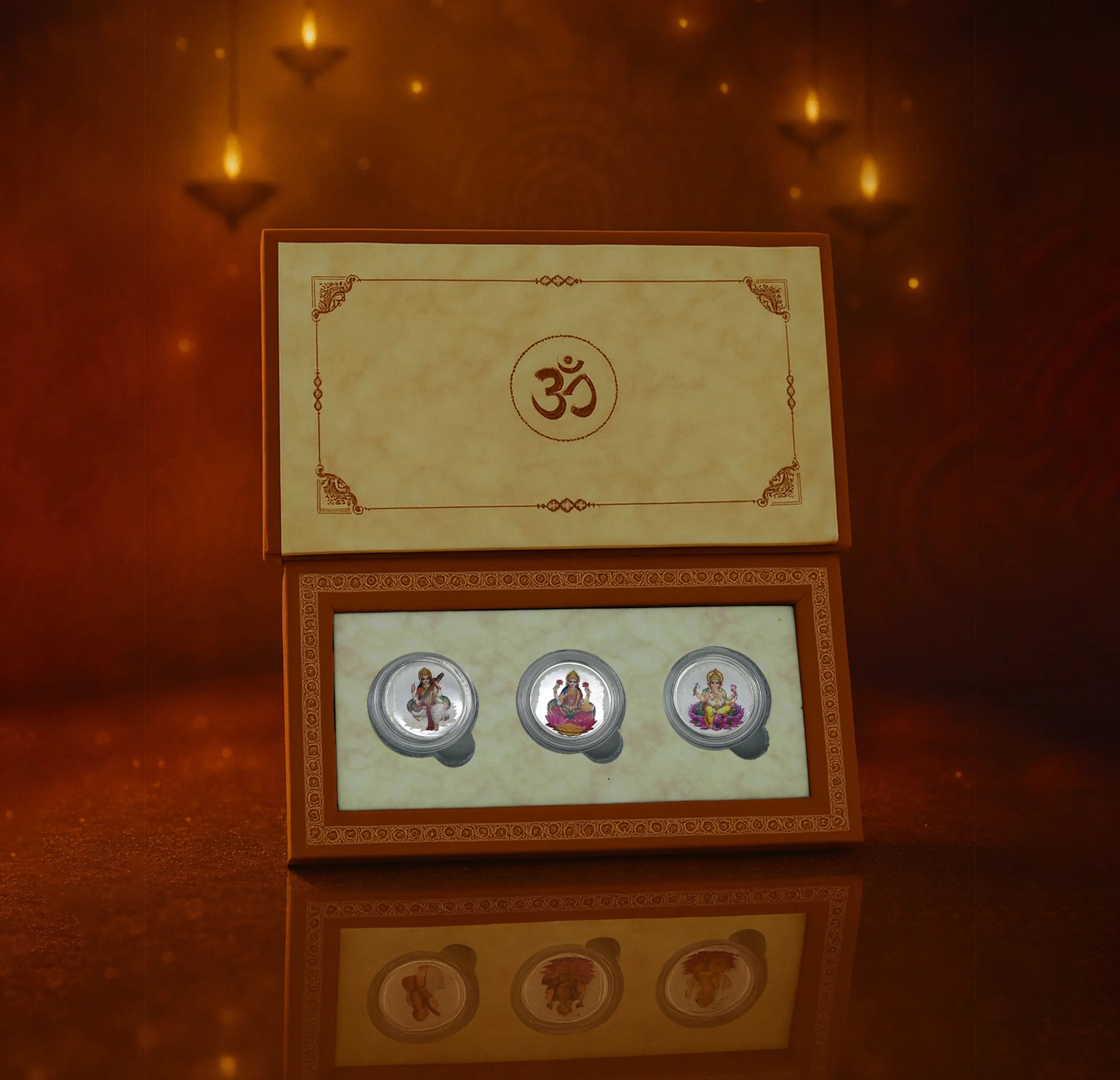 Divine Pure Silver Coin Gift Set  - Made With Pure 999 Silver