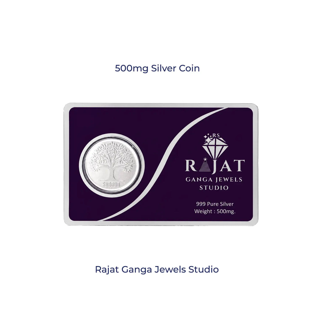 Tree of Life Pure 999 Silver Coin – 500 mg