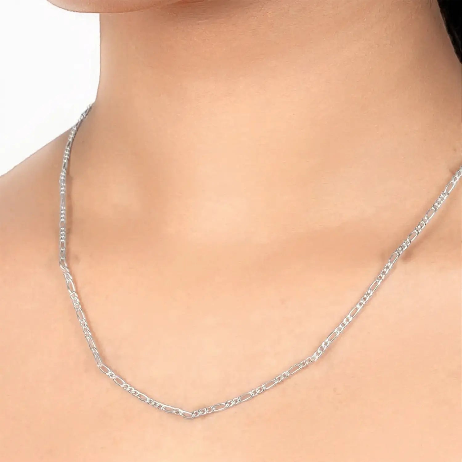 Ultra Fine Cable Link Pure Silver Chain- Made With Pure 925 Silver