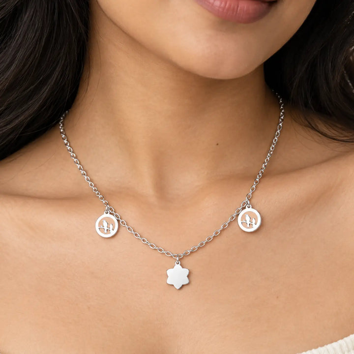 Celestial Bird Charm Silver Chain for Women - Made With Pure 925 Silver