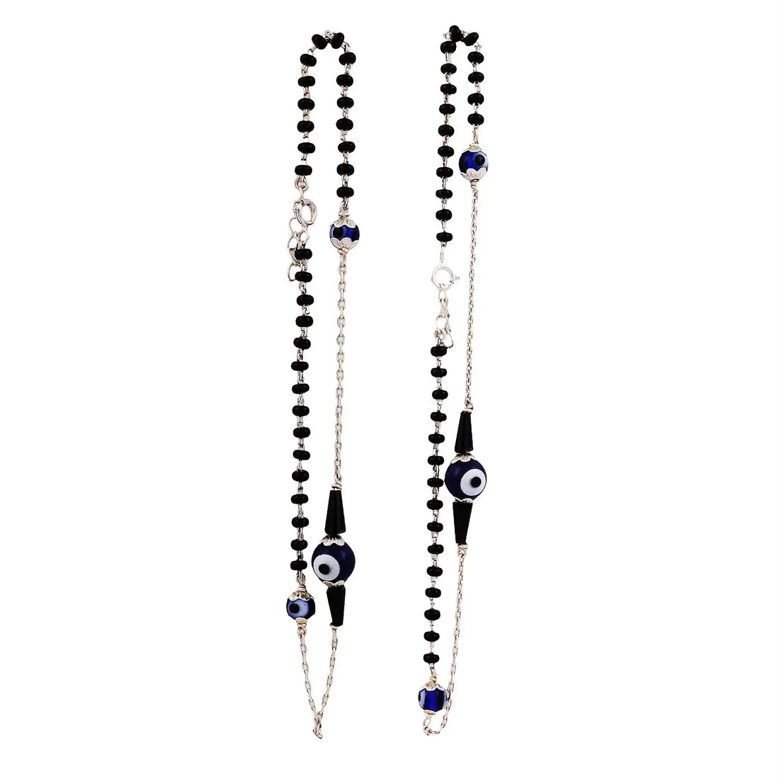 Evil Eye Charm Pure Silver Anklet- Made With Pure 925 Silver