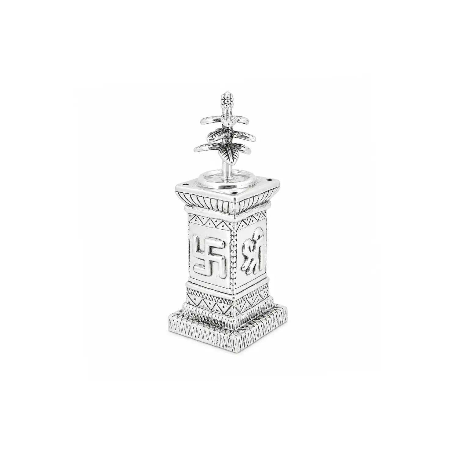 Tulsi Vrindavan Idol - Made With Pure 925 Silver