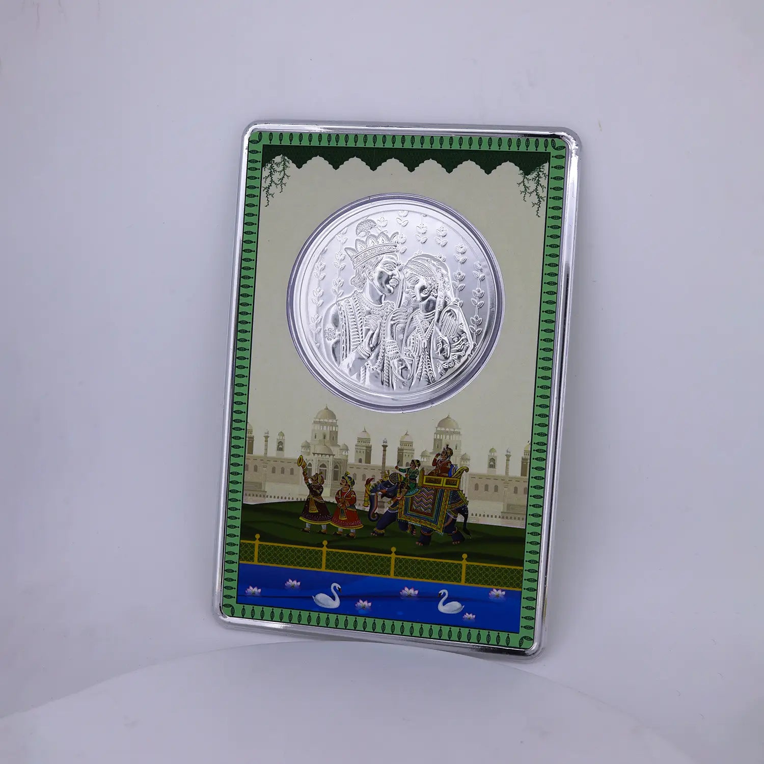 Radha Krishna 999 Pure Silver Coin - Made With Pure 999 Silver