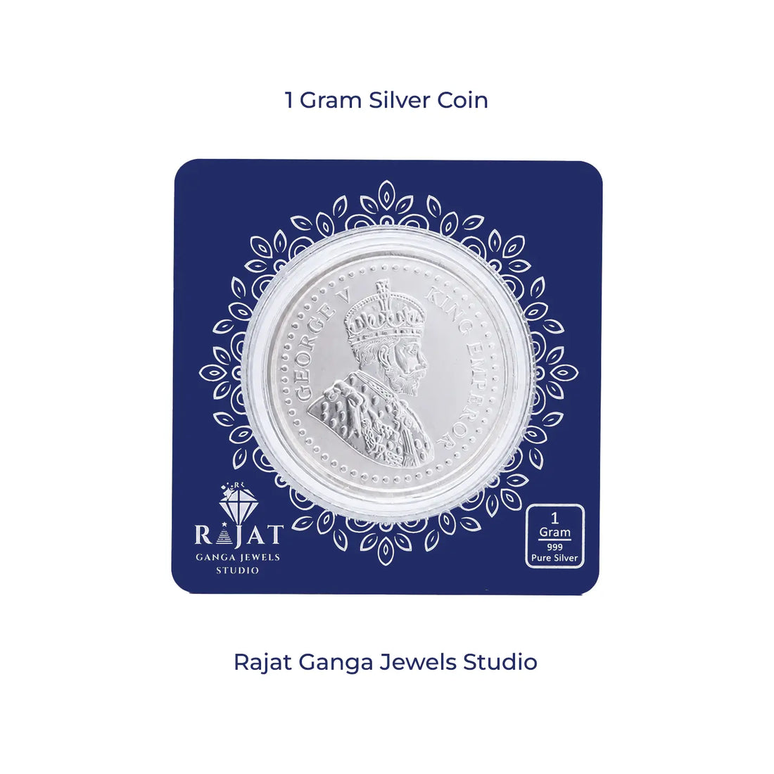 King George V Pure 999 Silver Coin – 1 Gram